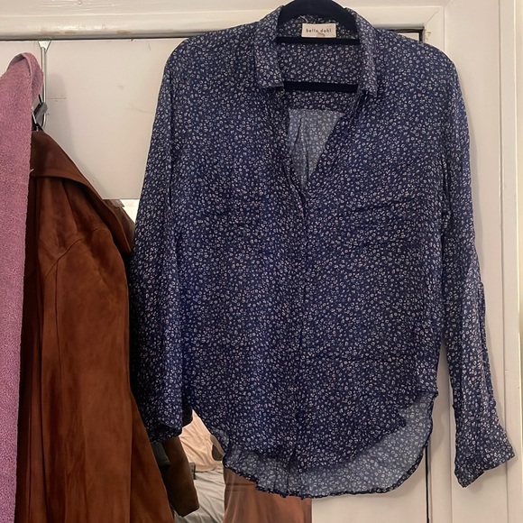 Beautiful, Super soft: Bella Dahl, floral blouse. - Picture 1 of 7